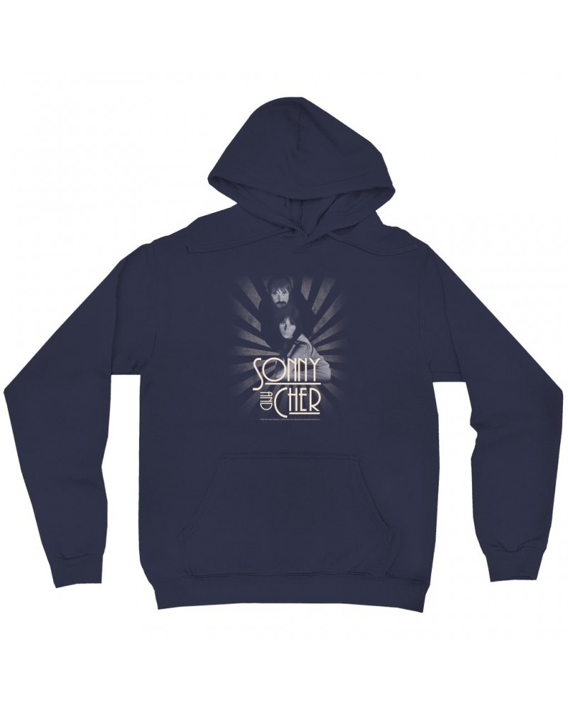 Sonny & Cher Hoodie | The Two Of Us Burst Design Hoodie $8.50 Sweatshirts