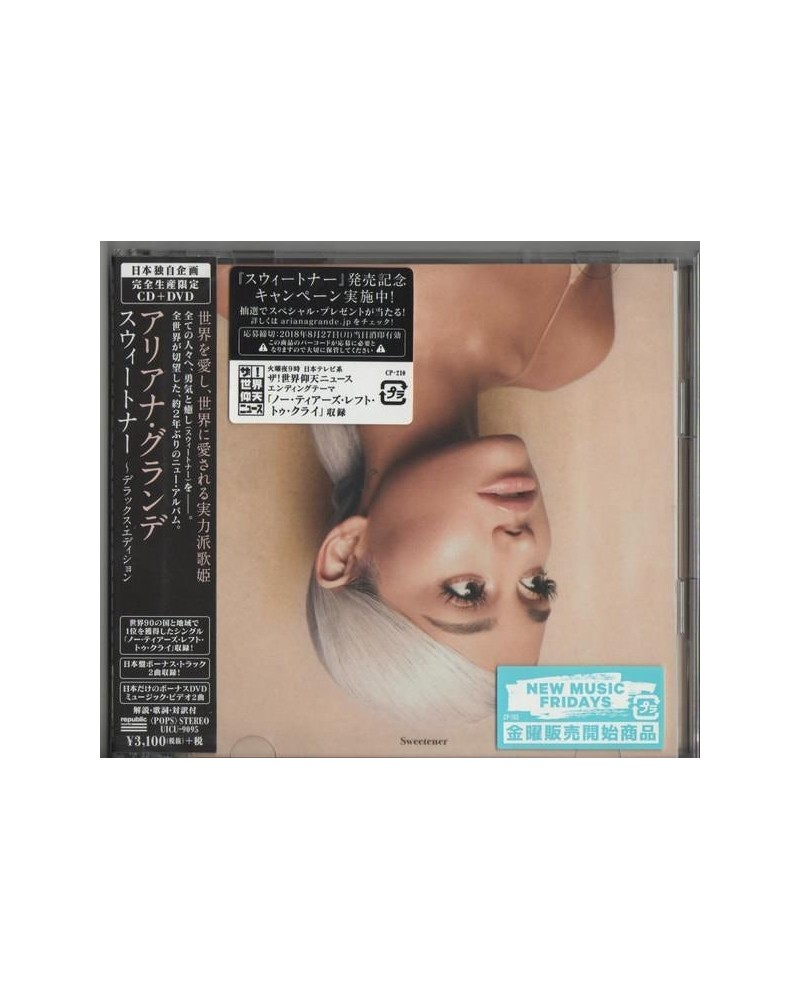 Ariana Grande SWEETENER (DELUXE EDITION CD/DVD) CD $10.08 CD