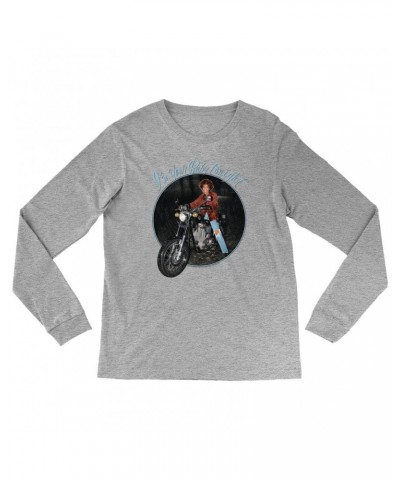 Whitney Houston Long Sleeve Shirt | I'm Your Baby Tonight Album Photo Design Distressed Shirt $8.40 Shirts