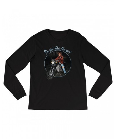 Whitney Houston Long Sleeve Shirt | I'm Your Baby Tonight Album Photo Design Distressed Shirt $8.40 Shirts