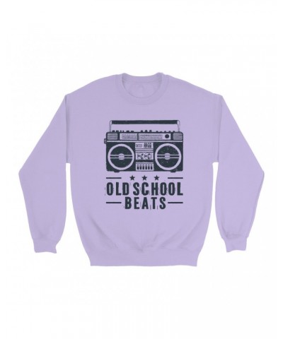 Music Life Colorful Sweatshirt | Old School Beats Sweatshirt $12.82 Sweatshirts
