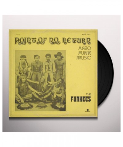 The Funkees Point Of No Return: Afro Funk Music (French Girlie Cover) Vinyl Record $13.93 Vinyl