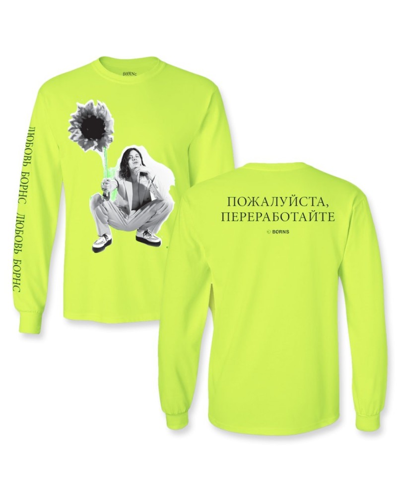 BØRNS Sunflower Long Sleeve T-Shirt $6.07 Shirts