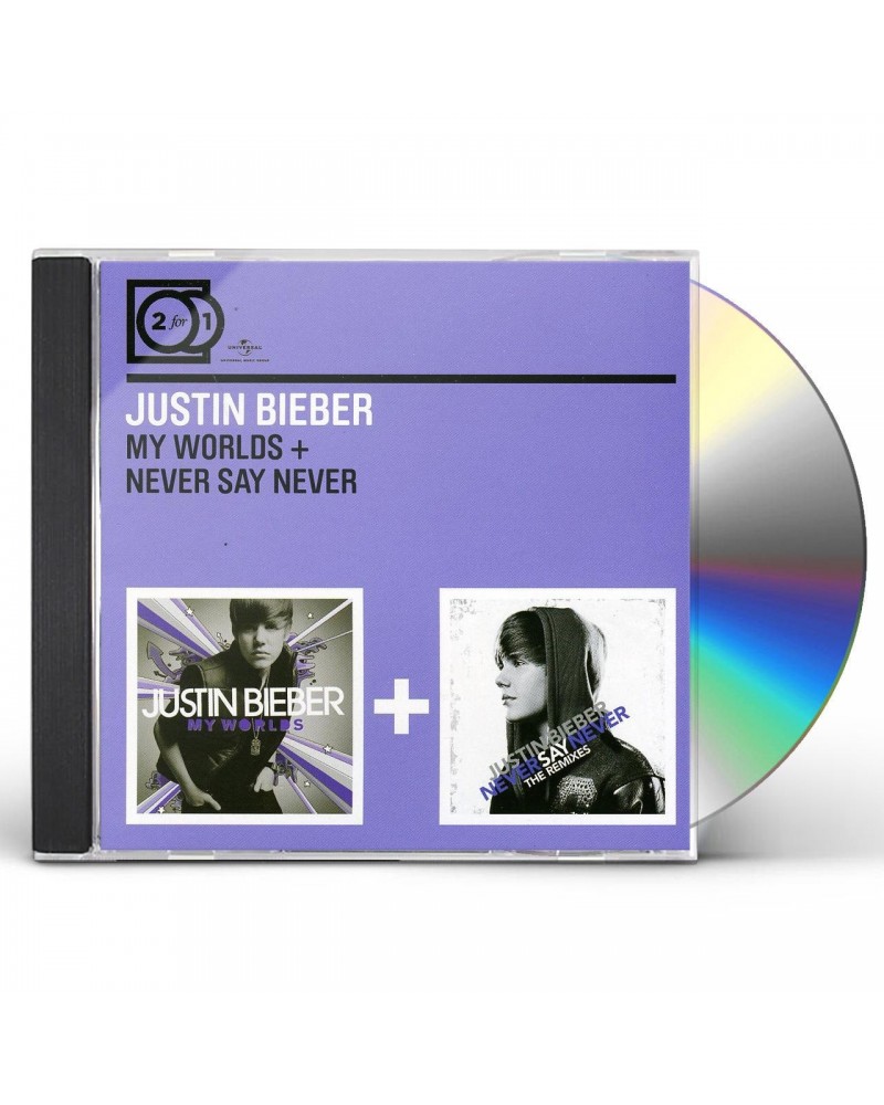 Justin Bieber MY WORLDS + NEVER SAY NEVER CD $20.24 CD