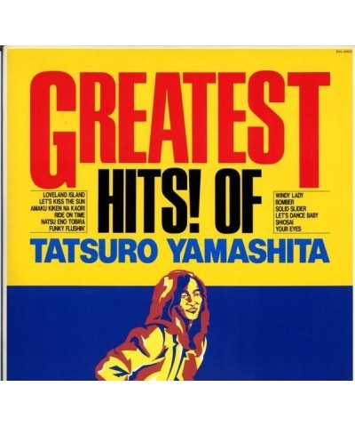 Tatsuro Yamashita GREATEST HITS OF TATSURO YAMASHITA Vinyl Record $5.43 Vinyl