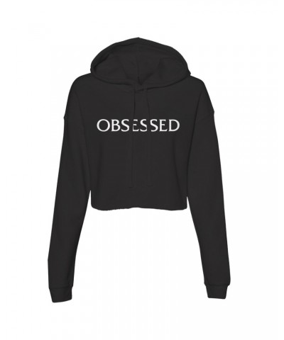 Mariah Carey Obsessed Crop Hoodie $10.31 Sweatshirts