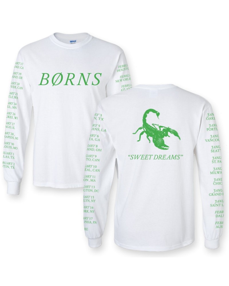 BØRNS Sweet Dreams Long Sleeve T-Shirt $7.59 Shirts