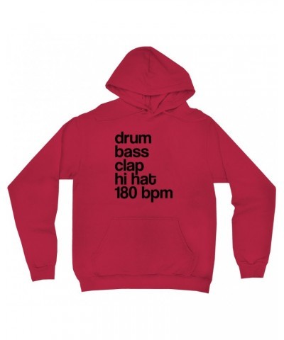 Music Life Hoodie | Drum Bass Clap Hoodie $13.96 Sweatshirts
