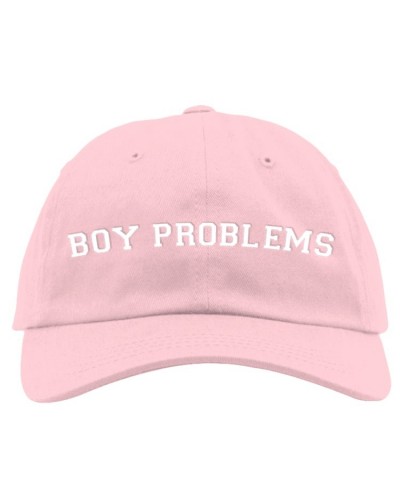 Carly Rae Jepsen Boy Problems Pink Dad Hat $7.99 Hats