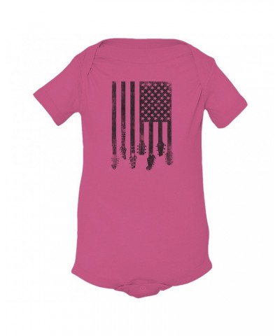 Music Life Baby Onesie | Flag Guitar Onesie $2.27 Kids