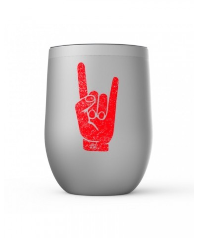 Music Life Wine Tumbler | The Sign Of Metal Stemless Wine Tumbler $12.49 Drinkware