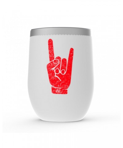 Music Life Wine Tumbler | The Sign Of Metal Stemless Wine Tumbler $12.49 Drinkware