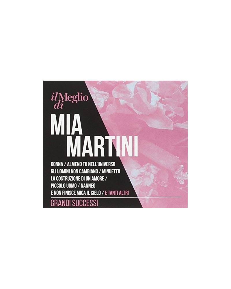 Mia Martini IL MEGLIO DI MIA MARTINI: GRANDI SUCCESSI CD $22.75 CD