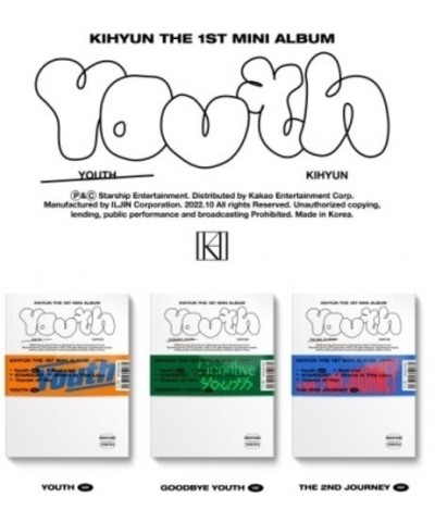 KIHYUN YOUTH CD $10.03 CD