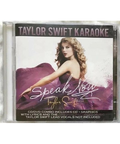 Taylor Swift SPEAK NOW: KARAOKE CD $12.95 CD