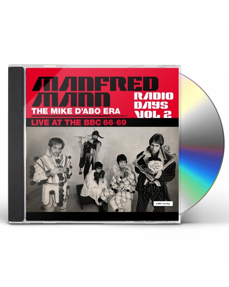 Manfred Mann RADIO DAYS VOL. 2: LIVE AT THE BBC 1966-69 CD $23.87 CD