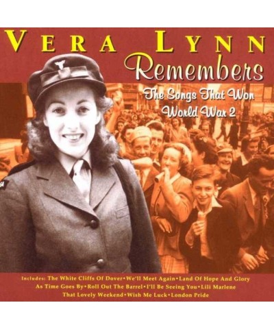 Vera Lynn REMEMBERS: THE SONGS THAT WON WORLD WAR 2 CD $7.59 CD