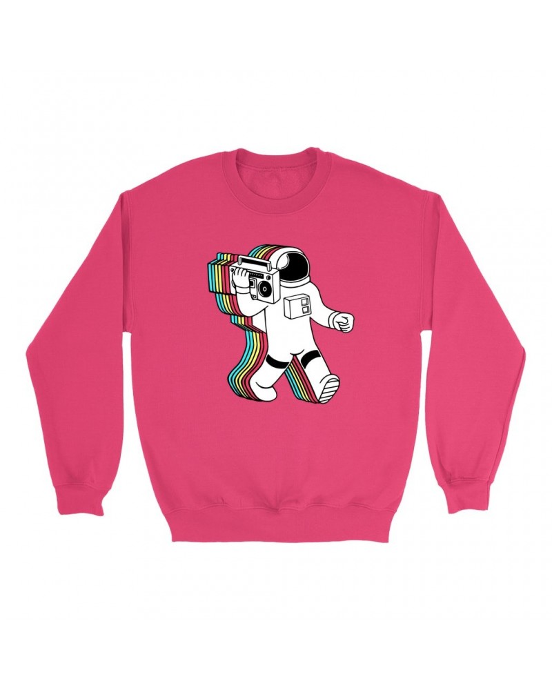 Music Life Colorful Sweatshirt | Astro Booming Sweatshirt $26.74 Sweatshirts