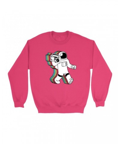 Music Life Colorful Sweatshirt | Astro Booming Sweatshirt $26.74 Sweatshirts