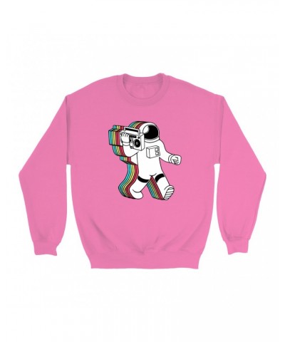 Music Life Colorful Sweatshirt | Astro Booming Sweatshirt $26.74 Sweatshirts