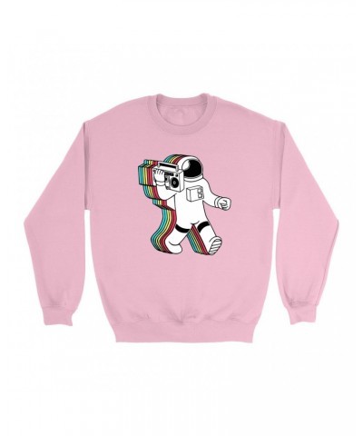 Music Life Colorful Sweatshirt | Astro Booming Sweatshirt $26.74 Sweatshirts