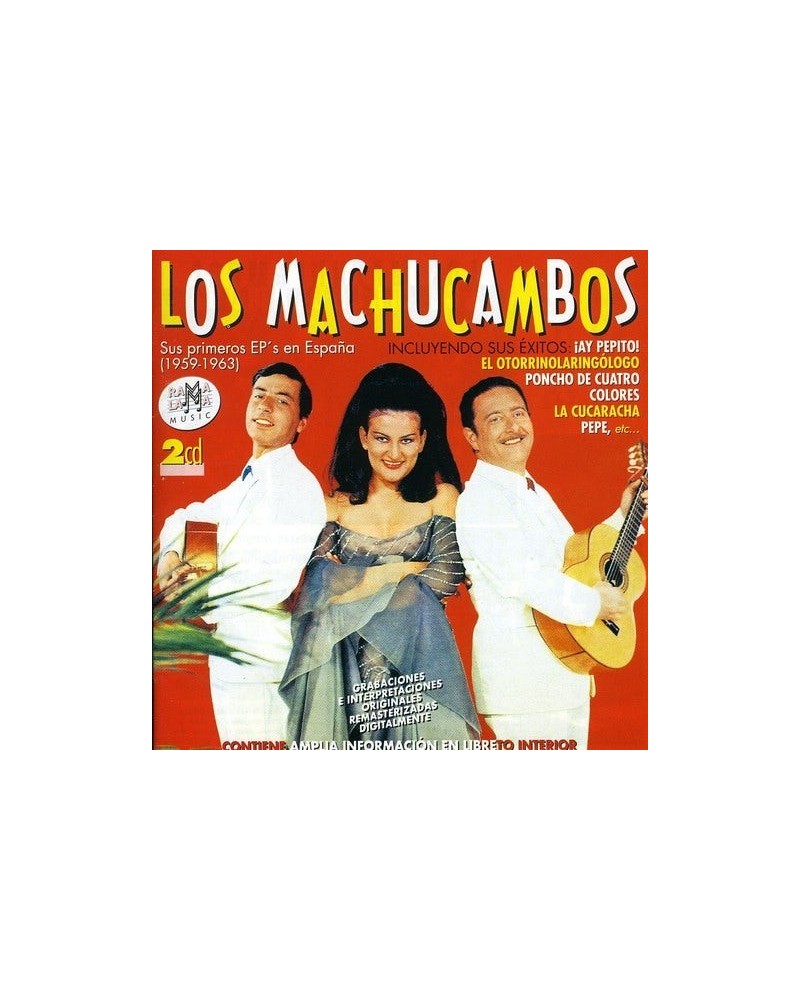 Los Machucambos SUS PRIMEROS EPS' EN ESPANA CD $10.56 CD