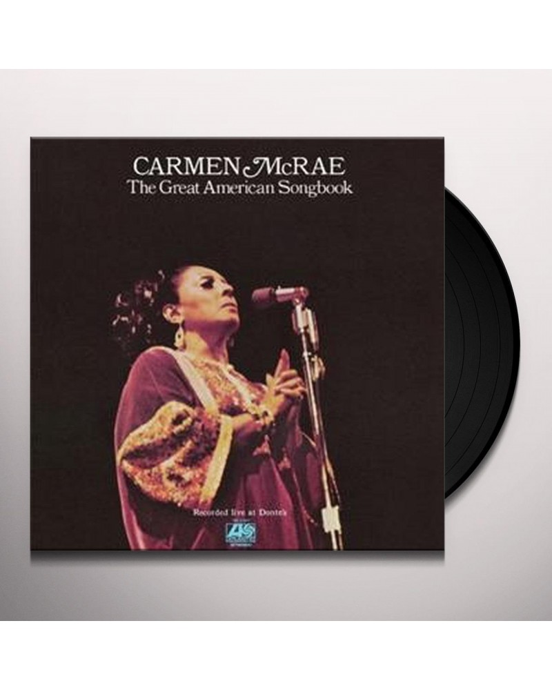Carmen McRae Great American Songbook Vinyl Record $9.43 Vinyl