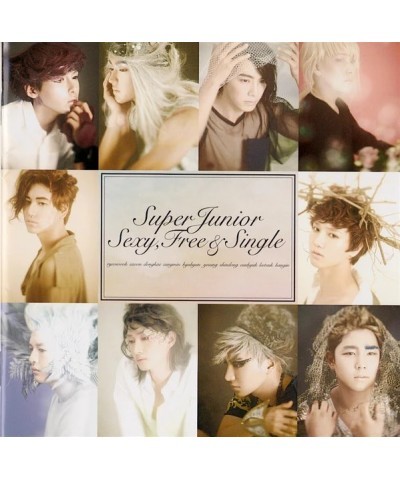 SUPER JUNIOR SEXY FREE & SINGLE CD $11.43 CD