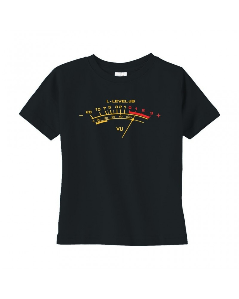 Music Life Toddler T-shirt | VU Audio Meter Toddler Tee $9.44 Shirts