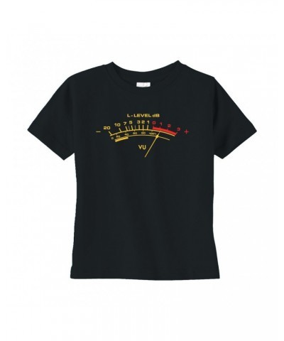 Music Life Toddler T-shirt | VU Audio Meter Toddler Tee $9.44 Shirts