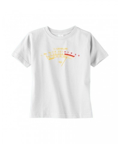 Music Life Toddler T-shirt | VU Audio Meter Toddler Tee $9.44 Shirts