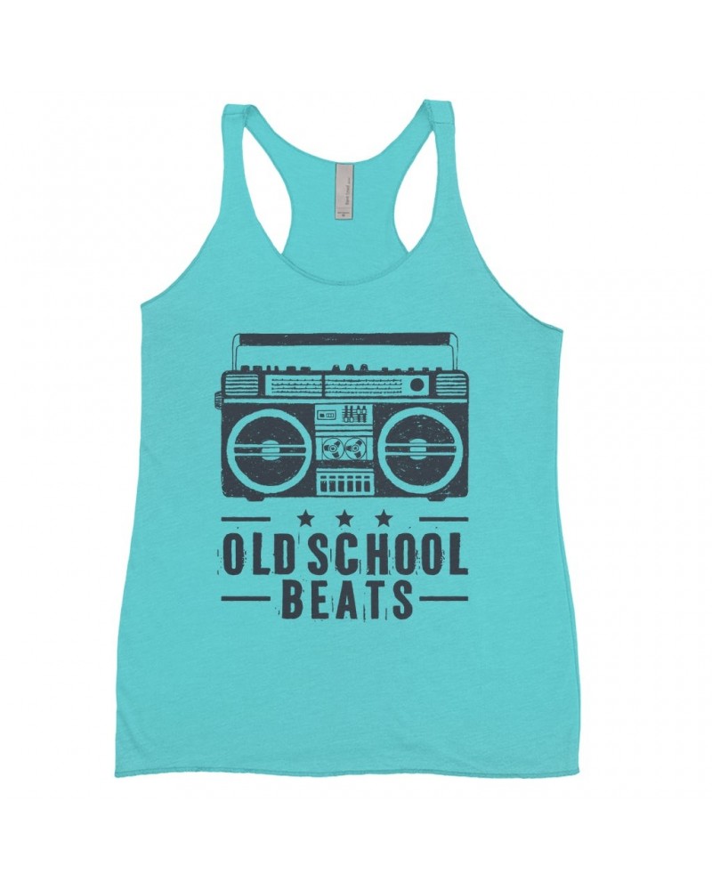 Music Life Ladies' Tank Top | Old School Beats Shirt $6.90 Shirts