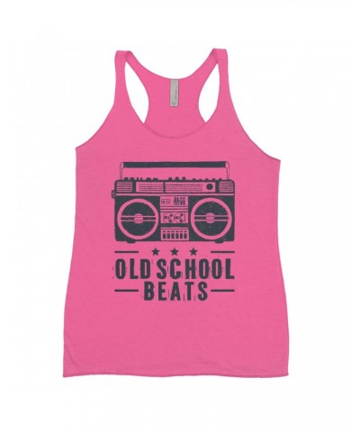 Music Life Ladies' Tank Top | Old School Beats Shirt $6.90 Shirts