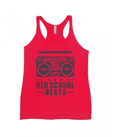 Music Life Ladies' Tank Top | Old School Beats Shirt $6.90 Shirts