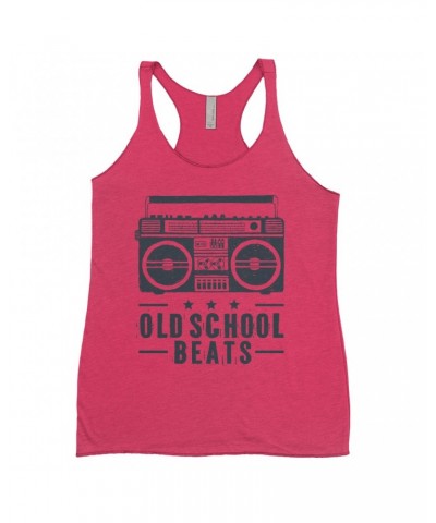 Music Life Ladies' Tank Top | Old School Beats Shirt $6.90 Shirts