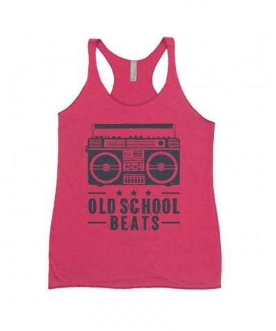 Music Life Ladies' Tank Top | Old School Beats Shirt $6.90 Shirts