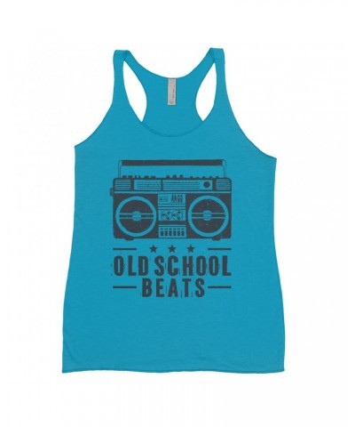 Music Life Ladies' Tank Top | Old School Beats Shirt $6.90 Shirts