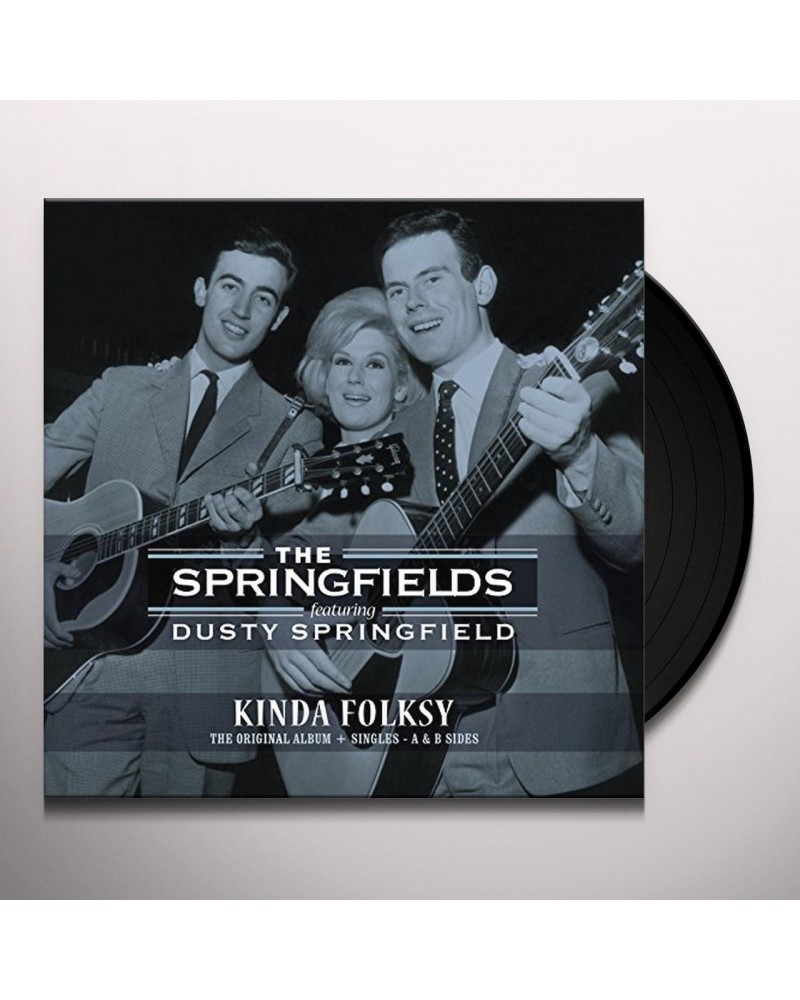 Springfields / Dusty Springfield KINDA FOLKSY + SINGLES A & B SIDES Vinyl Record $7.32 Vinyl