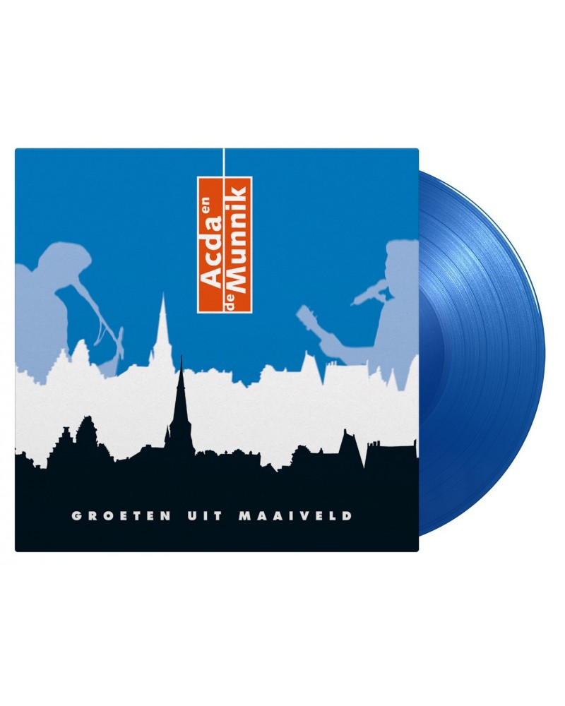 Acda & De Munnik Groeten Uit Maaiveld Blue Vinyl Record $9.59 Vinyl