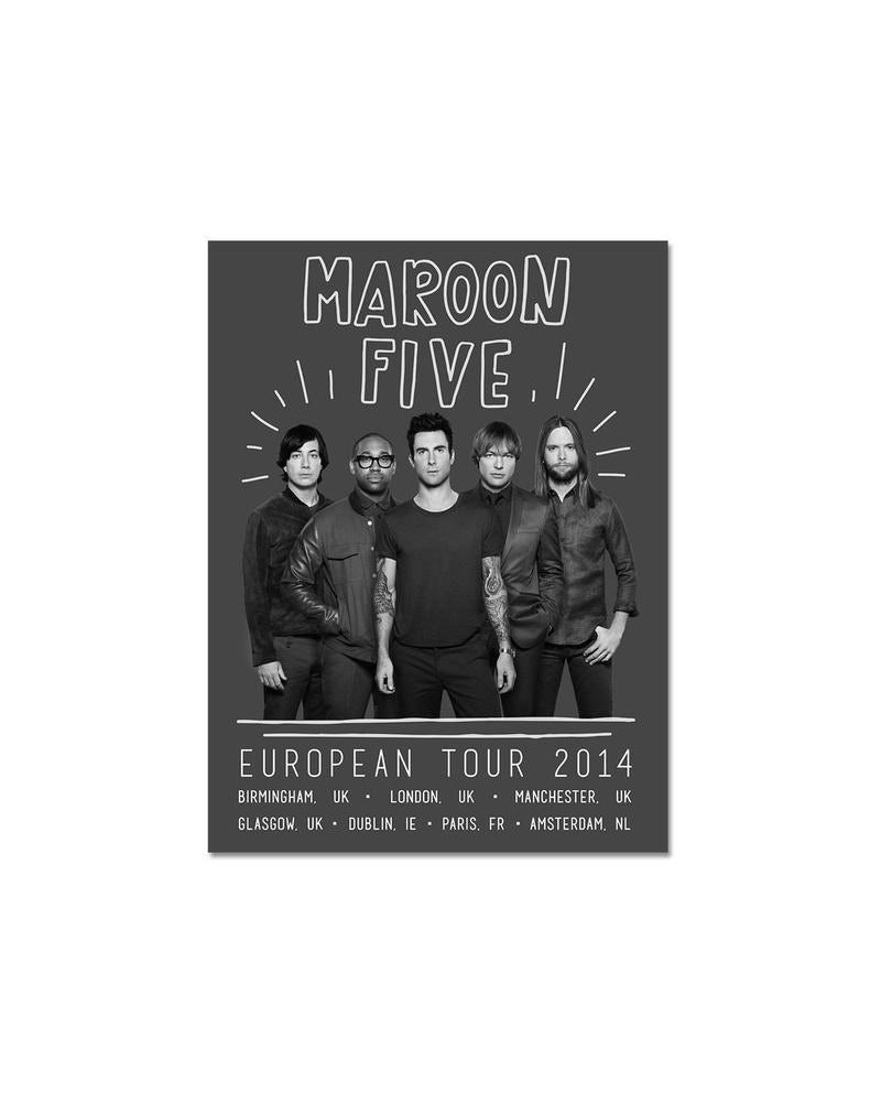 Maroon 5 Official Maroon 5 2014 European Tour Poster* $9.21 Decor