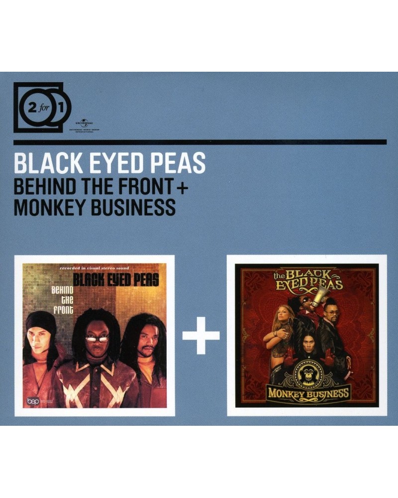 Black Eyed Peas BEHIND THE FRONT/MONKEY BUSINESS CD $14.62 CD