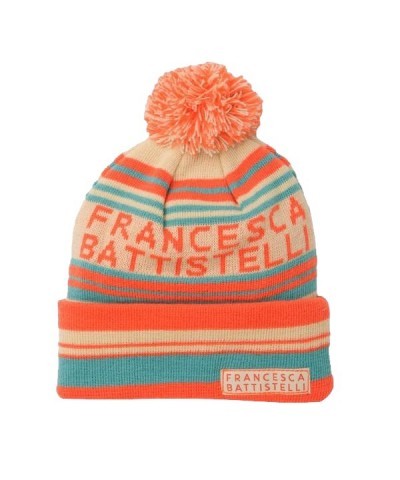 Francesca Battistelli Striped Pom Beanie $9.59 Hats