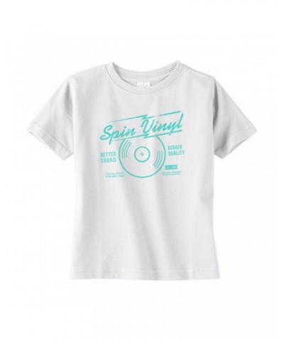 Music Life Toddler T-shirt | Spin Vinyl Toddler Tee $5.99 Shirts