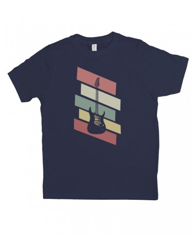 Music Life Kids T-shirt | Guitar Geometry Kids Tee $9.36 Kids