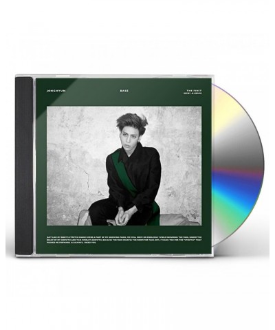 JONGHYUN BASE (1ST MINI ALBUM) CD $23.97 CD