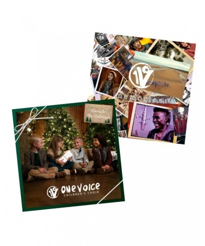 One Voice Children's Choir 2-Pack CD Bundle: HOME FOR THE HOLIDAYS + MEMORIES [Hand-Signed Editions] $8.77 CD