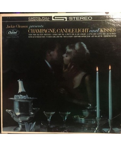 Jackie Gleason CHAMPAGE CANDLELIGHT & KISSES (BONUS TRACK) Vinyl Record - 180 Gram Pressing $12.49 Vinyl