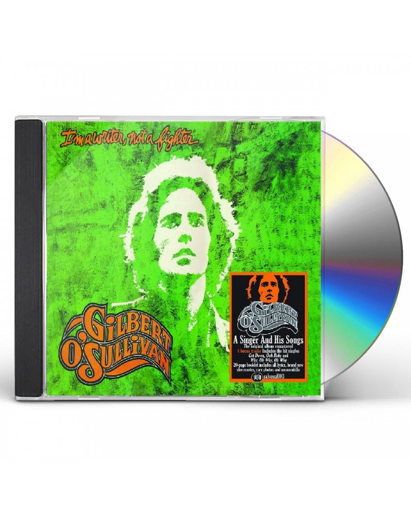 Gilbert O'Sullivan I'M A WRITER NOT A FIGHTER CD $13.63 CD