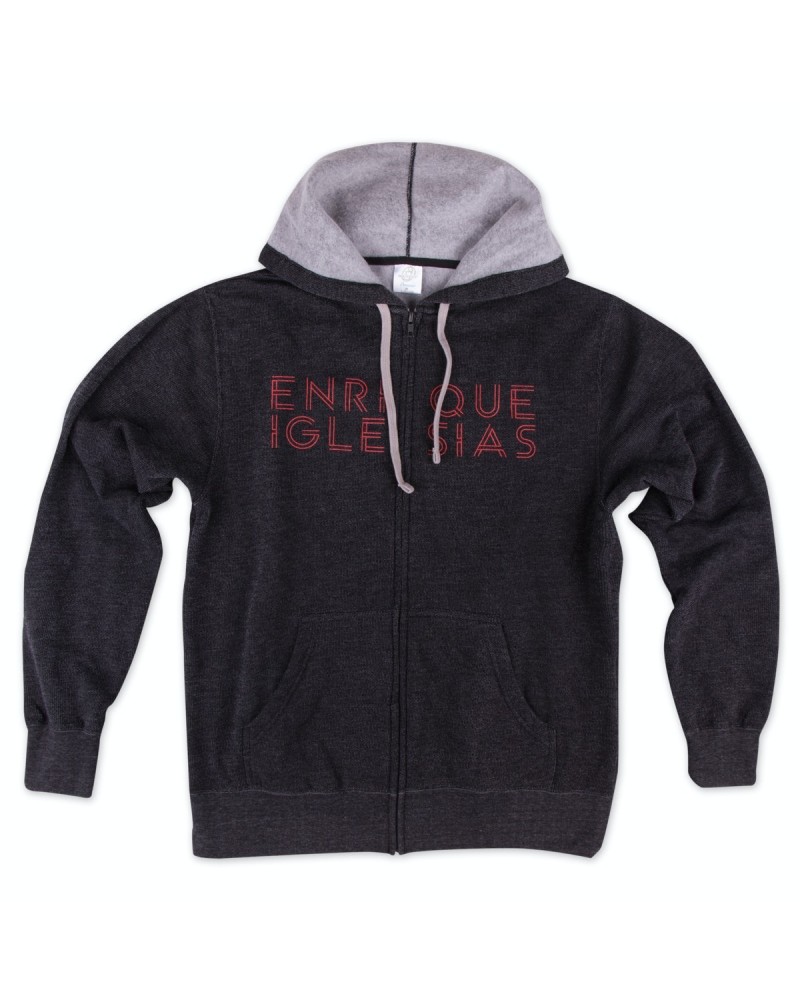 Enrique Iglesias Black Enrique Iglesias Hoodie $13.52 Sweatshirts