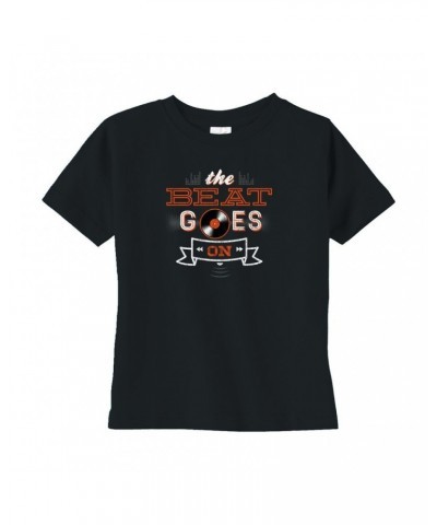 Music Life Toddler T-shirt | The Beat Goes On Toddler Tee $12.59 Shirts
